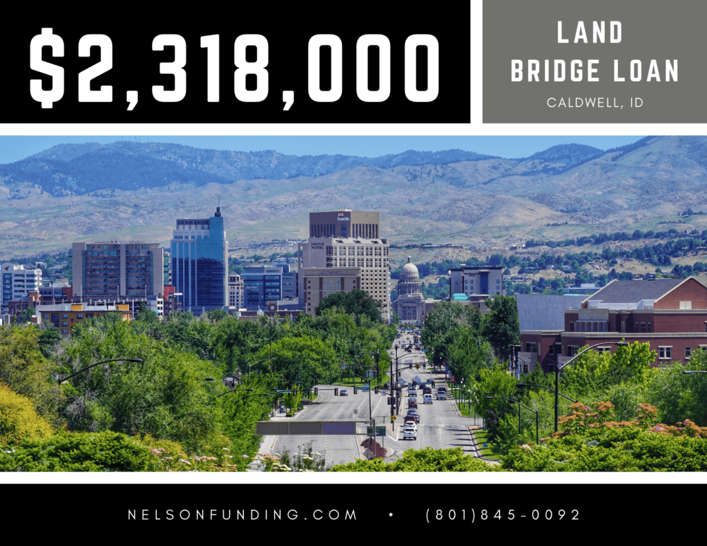 Nelson Funding closes 2318000 for land bridge loan