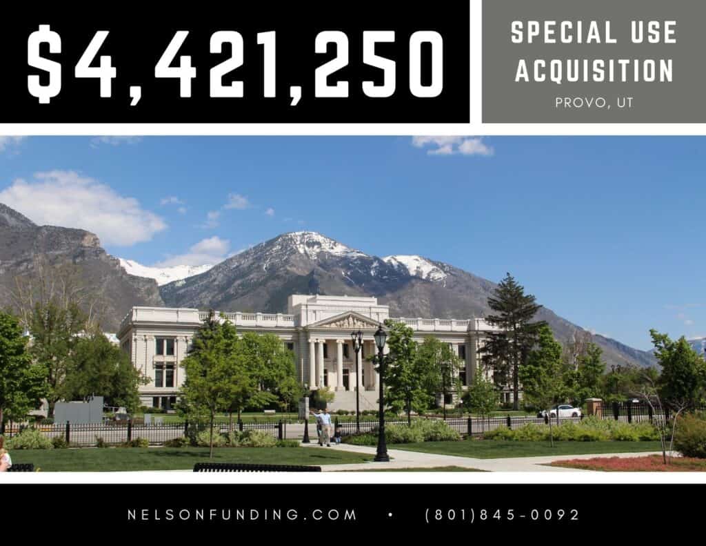 Nelson Funding closes 4421250 special use acquisition