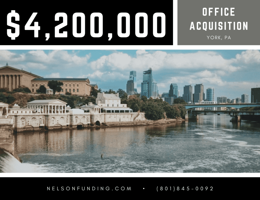 Nelson funding closes 4200000 for office acquisition